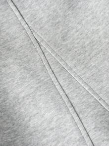 Men's Casual Straight Leg Loose Sweatpants Streetwear Versatile Commute - Grey - View 5