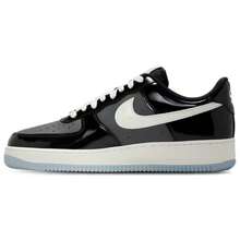 Nike Air Force 1 '07 LV8 Casual Shoes Men's Black/Sail/Armory Blue IB7676-001 | Court-To-Street Style, Iconic Silhouette - 漆皮黑藍 - 查看 3
