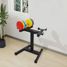 SHIOUCY Support d'haltères de musculation - Noir - Voir 6