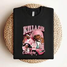 Women T-Shirts - 黑色 - 查看 3