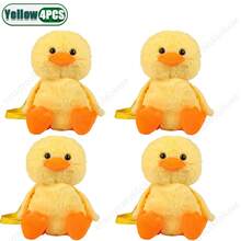 Kids Plush Backpacks - Yellow-1PC - View 6