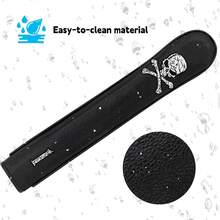 1PC Vintage Cracked Skull Crossbones Embroidered Golf Alignment Stick Cover, Sturdy PU Material, Universal Accessory For Men & Women - Multicolor - View 4