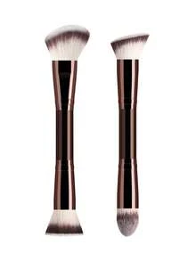 ronshadow Set 6 Kuas Makeup Dua Ujung, Dirancang untuk Pemula, Mencakup Riasan Wajah dan Mata, Kuas Multifungsi untuk Bedak, Perona Pipi, Alas Bedak, Kontur, Perona Mata, dan Concealer, Bulu Halus Gradien, Tidak Menyerap - MultiWarna - View 18