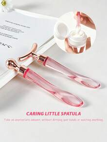 2/3/4/6/10/11件組女性面部美容按摩與護膚工具套組，三角刮痧板、雙頭滾輪按摩棒、面部與眼部按摩棒、眼霜按摩棒、面部冰敷工具、洗臉刷、洗臉髮帶與腕帶、盥洗用品收納袋，大容量面部護理工具套裝 - 彩色 - 查看 4