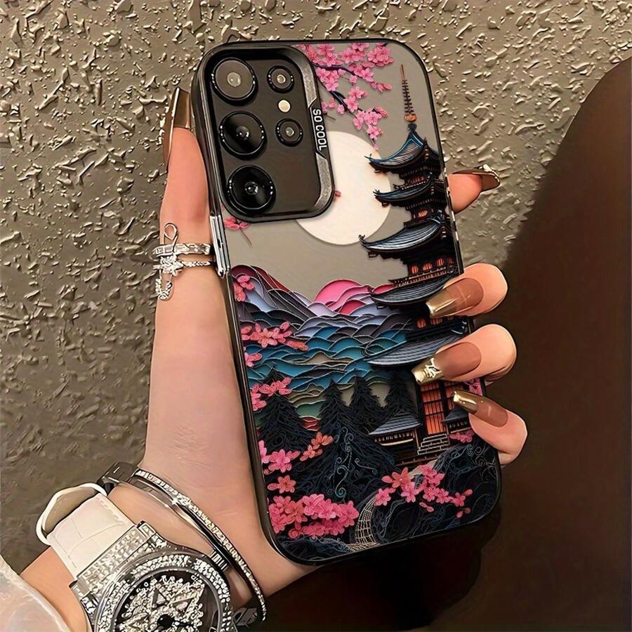 Fashion Phone Cases - Transparent Black - View 1