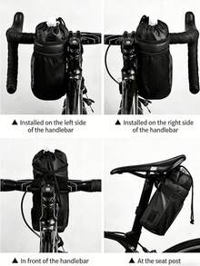 Portable Bioyce Water Bottle Bag, Waterproof & Warm Cycling Phone Bag, Multi-Function Mountain Bike Handlebar Storage Bag - Multicolor - View 7