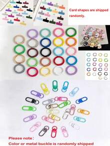 1 Peça Cordão Transversal para Celular Dopamine Fresh Casual com Blocos de Cor Macaron, Alça Ajustável com Nó e Zíper, Mini Porta-Moedas, Acessório 2 em 1 Antiperda para Celular, Charm de Bolsa para Meninas, Compras Diárias, Uso Externo, Viagem e Transporte, Alça de Pulso/Ombro para Smartphone, Halloween - Multicolorido - Visão 10