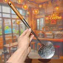 1/4pcs Titanium Chinese Style Cookware Set, Includes Wok, Spatula, Soup Ladle, Skimmer, Suitable For Home, Restaurant, Party And Baking Kitchen Utensils, Christmas Holiday Gift - Multicolor - View 8