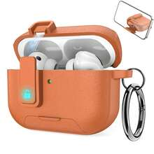 Wireless Earbuds Protective Case Snap Button Magnetic Lock Lid Built-In Phone Stand Compatible With Apple Earbuds Gen 1 2 3 4 Pro Pro2 Pro3 TPU Shockproof Anti-Scratch Full Wrap Shell Universal Size 1pc For Men Women Teens Birthday Holiday Gift Summer Beach Travel Accessory - Multicolor - View 19