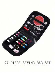 Portable Sewing Tool Box, Home Sewing Tool Set, Includes Sewing Supplies And Accessories, Multi-Color Thread, Needle And Thread Set, Suitable For Small Repairs And Maintenance, Basic Mini Travel Sewing Kit, Emergency Repair Use - Multiple Styles - View 10