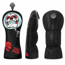 1PC Sets Driver Fairway Wood Hybrid Club Head Covers, Stylish Golf Club Covers Suitable For Men Women Outdoor Golfers, Durable Golf Club Protector - Multicolor - View 6