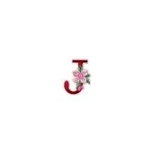 1/26pcs Computer Embroidered Floral Multi-Color English Letter A-Z Badge Patch, Clothing Accessory Decorative Patch With Back Adhesive Embroidery Fabric - Multicolor - View 11