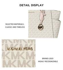 Michael Kors Marilyn 印花女士單肩斜挎手提包 35F5G6AT2B PWD BLSH MLT - 粉紅色35F5G6AT2B PWD BLSH MLT - 查看 7