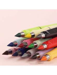 1Pc Magical Eternal Color Pencil, No Sharpening, Erasable And Not Easy To Break, Can Be Used For Sketching And Writing, As Well As School Supplies - Multicolor - View 2