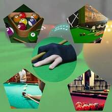 Billiards Gloves Yo Yo Gloves 3 Fingers Billiard Gloves Slip Resistant Yo Yo Gloves For Left And Right Hand - Black - View 9