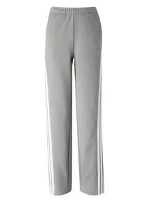 Adidas New DCE KN PNT Classic Retro Casual Sports Knit Pants - Grey - View 4