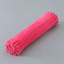200/450pcs Multi-Color Thick Chenille Stems, Large Capacity Colorful Fuzzy Sticks, 9 Colors, Suitable For DIY Crafts And Art Projects, Plush Stems, Suitable For Valentine's Day, Mother's Day And Easter Decorations - Mixed Colors 50pcs - View 11
