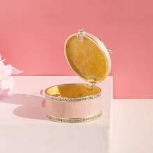 Decorative Jewelry Chests & Boxes - White Double Box (cherry Blossom) - View 8