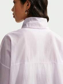Nike Jaket Tenun Tanpa Tudung Wanita AS W NSW LTWT RIPSTOP WR JKT IF0588-583 - Baby Pink - View 2