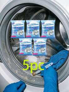 Deep Cleaning Washing Machine Tub Cleaner Powder, Powerful Drum Descaler And Odor Remover, Strong Active Oxygen Formula, Instantly Removes Stubborn Dirt Residue, High-Efficiency Washing Machine Cleaner - Powdery - View 12