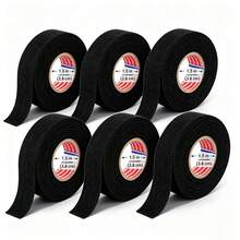 Flocked Wire Harness Tape, Flame Retardant High Temperature Resistant Automotive Wiring Tape, Anti-Vibration Noise Reduction Wear-Resistant Fabric Cable Wrap, Residue-Free Tape, Suitable For Car Engine, Door, Dashboard, Multi-Purpose Home Electronic Wire Protection - Cable Tie Tape 19mm*10m - View 10