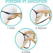 1pc Multi-Position Adjustable Bedside Assist Handle With Non-Slip Grip, Elderly Bedside Standing Support Pull Strap, Home Care - Multicolor - View 8