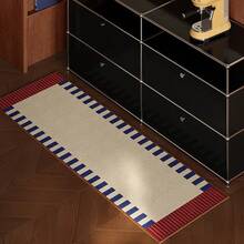 Manta de cachemira sintética a cuadros blanco y negro, manta de cuadros franceses para dormitorio, mesita de noche, alfombra de sofá de sala de estar, mesa de café, cojín de ventana larga - antideslizante, lavable a máquina, decoración de sala de estar, dormitorio, patio y jardín, tapete de poliéster, uso interior/exterior, rectangular, alfombra de sala de estar - Multicolor 10 - Ver 20