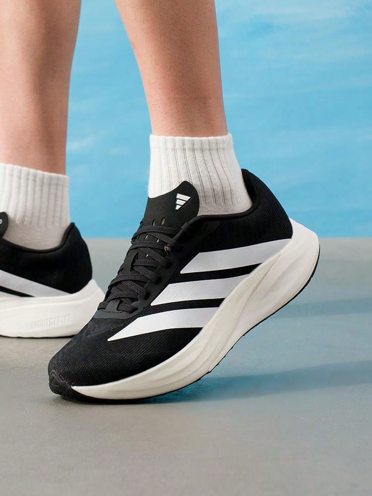 Adidas Men's & Women's Running Shoes ZYRION BOLD 2026 Summer New Fitness Training Racing Shoes KH7962 - Number One Black/White/Han Jade White - View 1