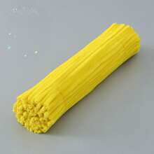 200/450pcs Multi-Color Thick Chenille Stems, Large Capacity Colorful Fuzzy Sticks, 9 Colors, Suitable For DIY Crafts And Art Projects, Plush Stems, Suitable For Valentine's Day, Mother's Day And Easter Decorations - Mixed Colors 50pcs - View 19