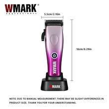Wmark Hair Clipper Professional Hair Trimmer Hair Clipper Electric Hair Clipper Cordless Clippers Set Adjustable Barber Hair Clipper NG-7013 - Multicolor - View 9