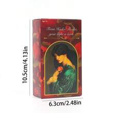 Tarof Of Persephone's Garden 塔羅占卜遊戲卡牌派對遊戲 - 酒紅色 - 查看 1