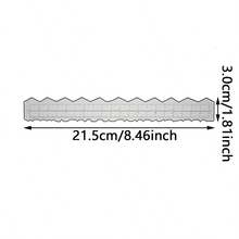 Metal Cutting Die, Asymmetrical Ruler Cutting Mold DIY Paper Card Craft For Scrapbooking, Greeting Card Decoration, Embossing, Home Project Making Tool Carbon Steel Mold - Ruler - View 10