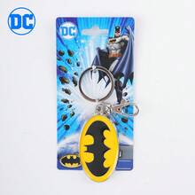 Monogram Warner Bros 1個 DC 正版授權蝙蝠俠角色可愛軟 PVC 鋅合金金屬 3D 立體公仔鑰匙圈吊飾，適用於背包、車鑰匙，節日禮物 - A - 查看 7