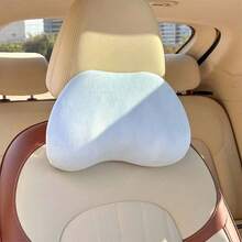 1pc Car Headrest Pillow, Memory Foam Lumbar Support Cushion For Car Seat, Neck Pillow And Back Support For Driving - A - View 21