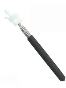 1pc 8-Color Retractable Finger Pointer, Teacher's Telescopic Teaching Pointer, Stainless Steel Mini Retractable Pointer, Kindergarten & Elementary Classroom Whiteboard Reading Guide Stick, Children's Early Education Tutoring Reading Pointer, Lightweight Portable Interactive Game Indicator Stick, Home & School Universal Teaching Aid With Colorful Silicone Handle, Telescopic Pointer For School Back To School Supplies - View 16