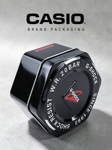 Casio G-SHOCK 六角形金屬收納盒 手錶保護收納盒配件 適用於日常居家收納與旅行收納需求 - 黑色 - 查看 4