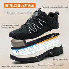 HACKLEY Men Work & Utility Shoes - Black - View 3