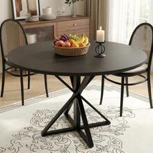 Kselythan Outdoor Dining Tables - Black - View 4