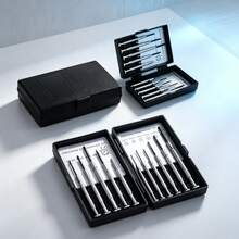 11pcs Precision Screwdriver Set, Multi-Specification Flat And Head Screwdrivers, Watch And Digital Device Disassembly Repair Small Screwdriver Tool Box - Screwdriver - View 2