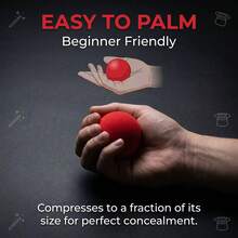 1pc/3pcs/5pcs Sponge Ball Magic Props, Rubber Sponge Material, 1 Ball Turns Into Many, Perfect For Parties, Stage Performances And Interactive Street Magic. Suitable For Beginners. - Multicolor - View 5