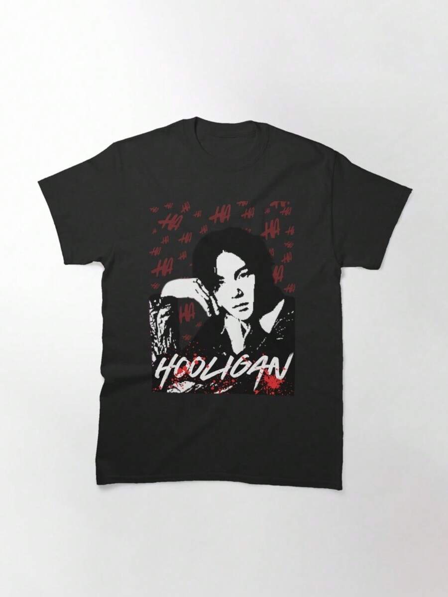 Men T-Shirts - 黑色 - 查看 1