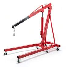 2-Ton Hydraulic Jack, Folding Telescopic Lift With 4-Stage Boom - A - 查看 4