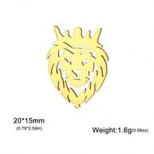 1 Lion Men's Brooch Casual Party Costume Accessory Groom's Wedding Suit Accessory Birthday Gift - Multicolor - View 10