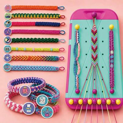 This Children's Craft Kit Includes Materials For Making Friendship Bracelets. It's A Perfect Birthday Gift, Children's Gift, Or Christmas Gift For Girls Aged 6 And Up. Additionally, There Are Popular Beaded Toy Sets Available.