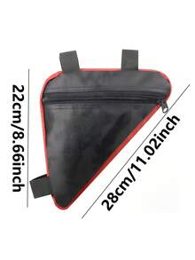 1pc/2pcs Quick-Release Bicycle Tripod Bag - Made Of Durable Oxford Fabric, Featuring Adjustable Straps & Secure Zipper Closure, Stylish Black Riding Storage Bag, Convenient For Bicycle Access And Outdoor Exploration - Multicolor - View 8