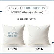 1pc Digital Print Pillow Covers, Cushion Covers, Cute Cartoon Pumpkin Ghosts With Leaves Playful Fun Halloween Home Decor (Excluding Pillow Core) - Multicolor - View 6