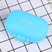 1pc/Pcs Macaron Pill Box, Plastic Pill Box, Portable Mini, 4-Compartment Storage Box, Pill Box, Portable Medicine Box, Plastic Storage Pill Box For Travel - View 14