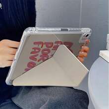 1pc Italian Town Citrus Vintage Collage Print Tablet Protective Case, With Pen Slot And Auto Sleep/Wake Function, Compatible With IPad PRO/AIR, Pad 5/6/21, Pad, MatePad, Honor Tablet - Multicolor - View 5
