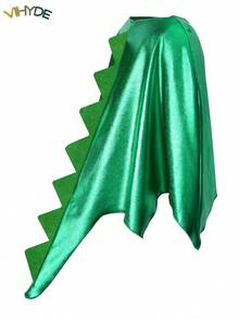 Vihyde Young Boys Halloween Dinosaur Tail Cape Costume, Eye-Catching Outfit - Green - View 6