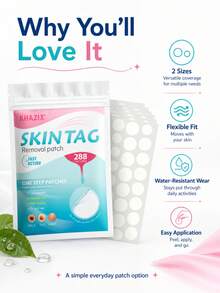 288 pièces Patchs anti-acné, formule douce confortable et respectueuse de la peau, soins naturels anti-acné, patchs hydrocolloïdes imperméables - Patchs anti-acné - Voir 8